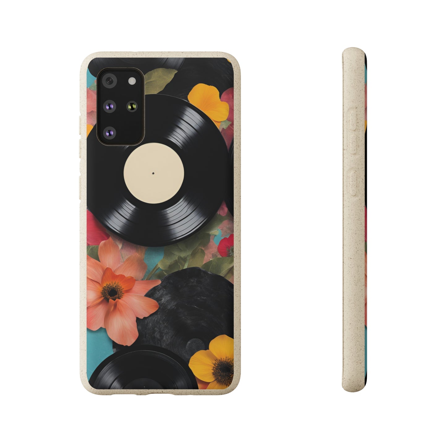 Zenova Records and Blooms Phone Case