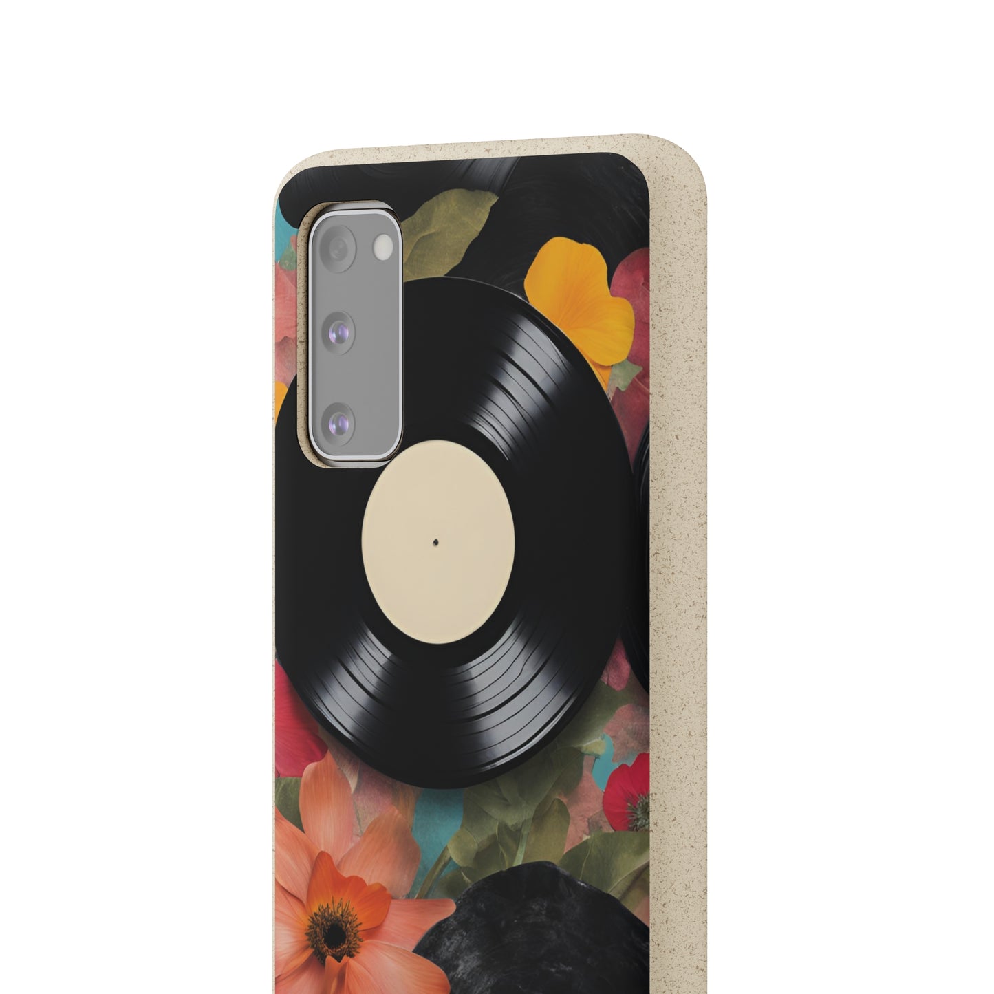 Zenova Records and Blooms Phone Case