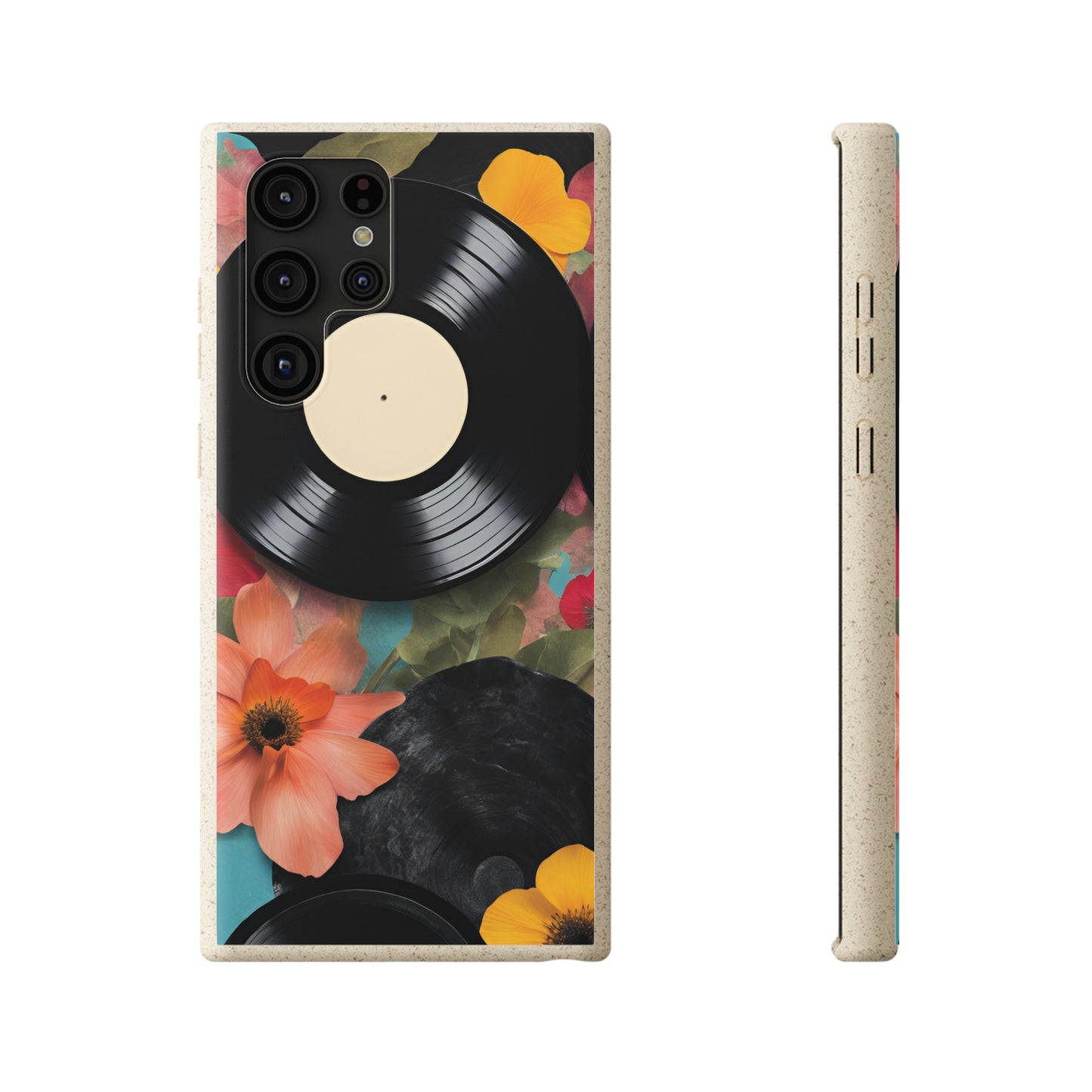 Zenova Records and Blooms Phone Case