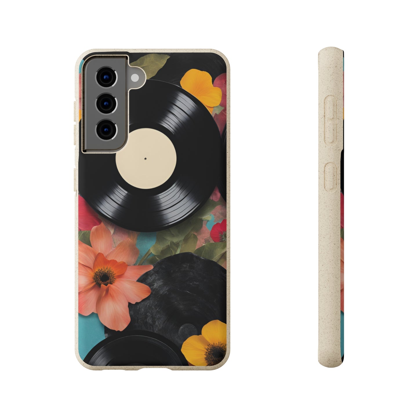 Zenova Records and Blooms Phone Case