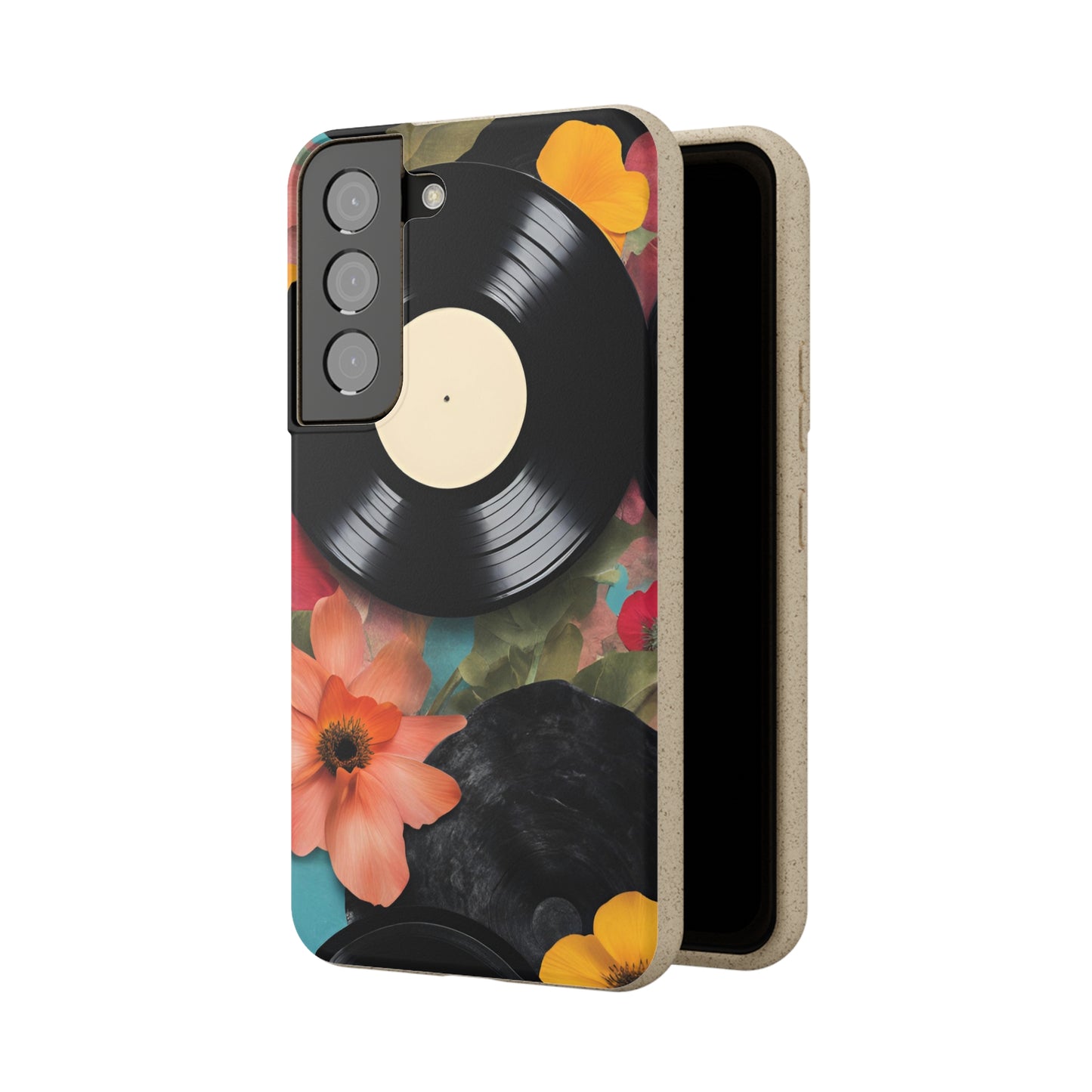 Zenova Records and Blooms Phone Case