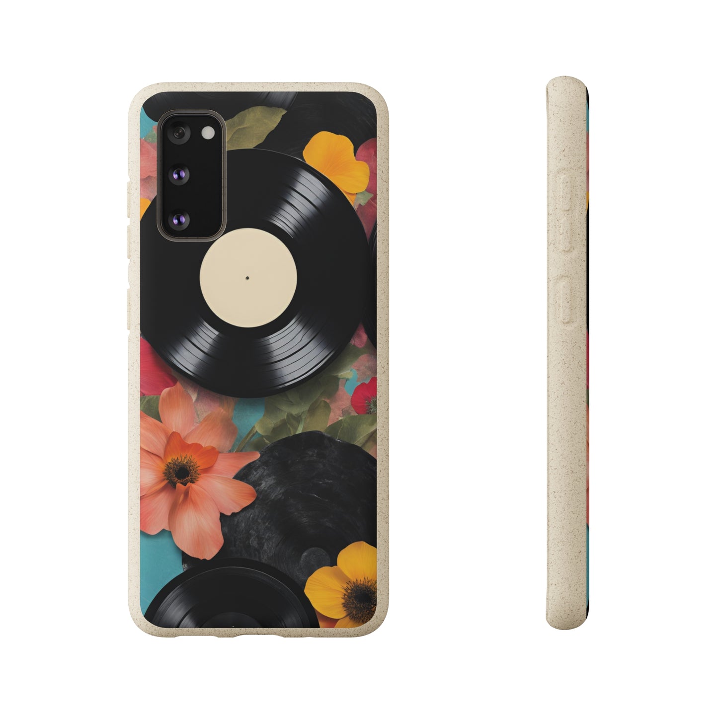 Zenova Records and Blooms Phone Case