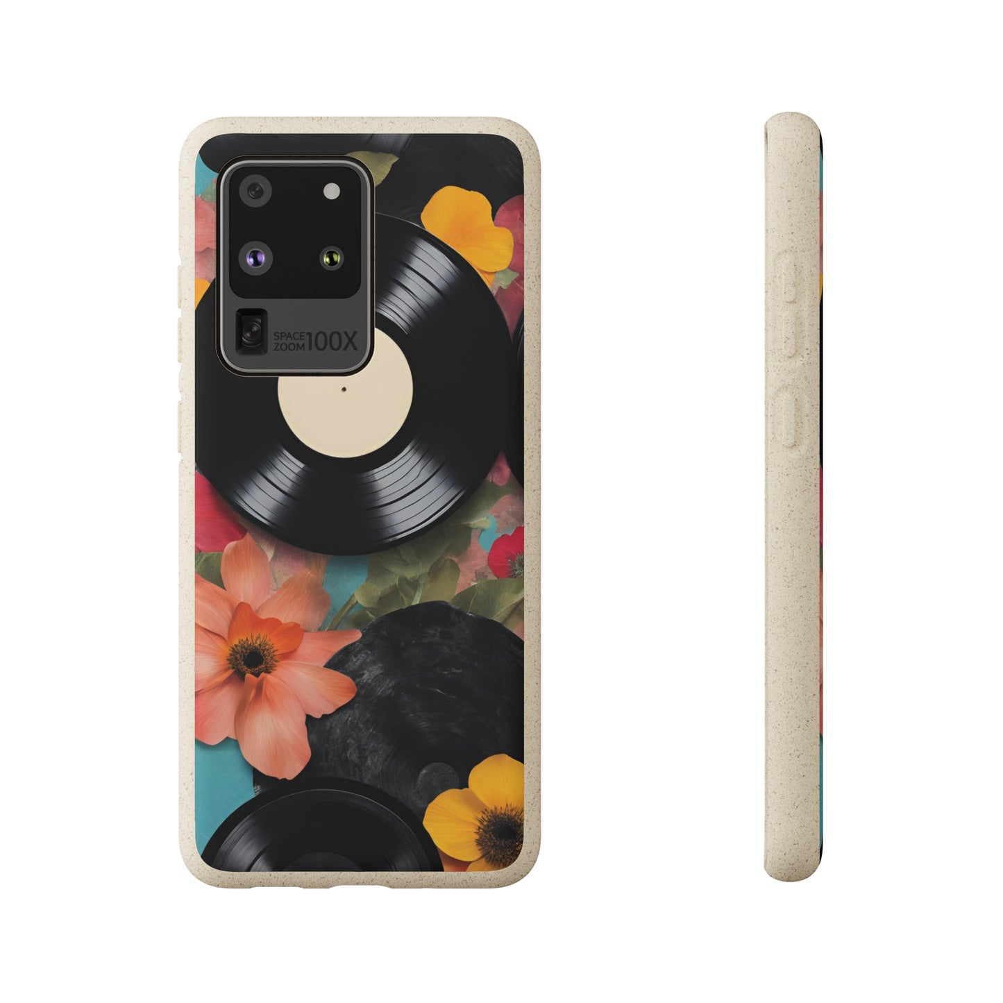 Zenova Records and Blooms Phone Case