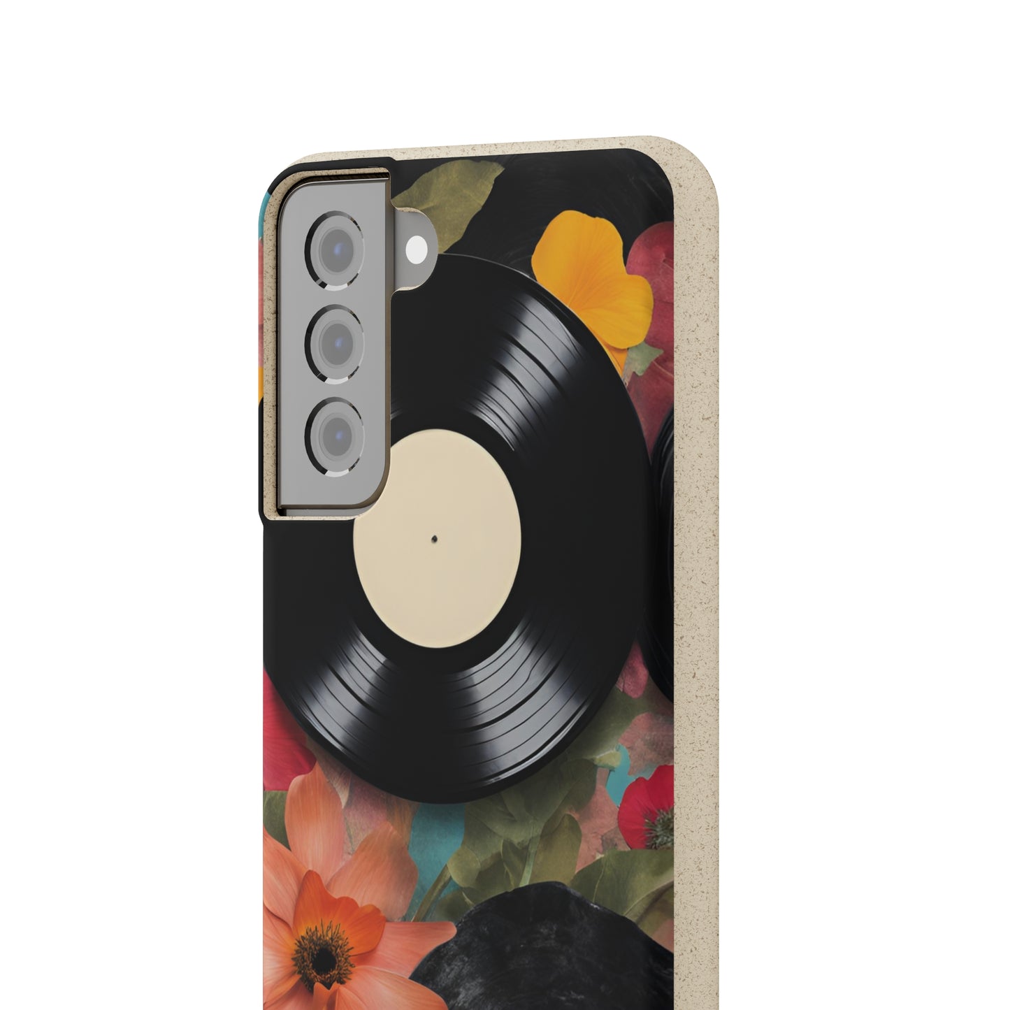 Zenova Records and Blooms Phone Case