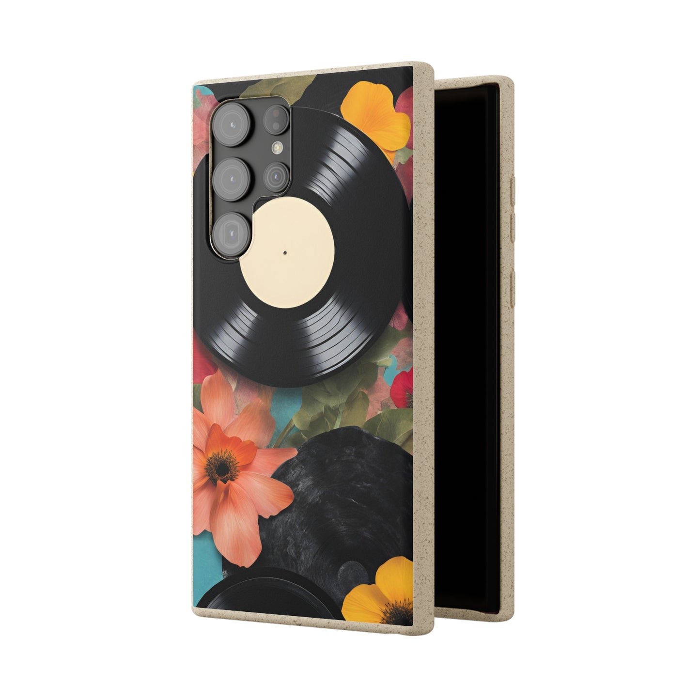 Zenova Records and Blooms Phone Case