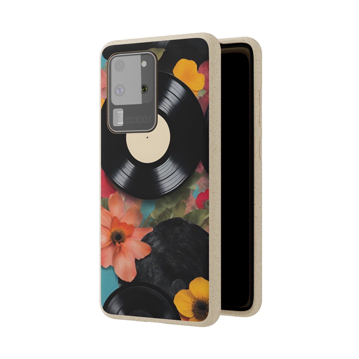 Zenova Records and Blooms Phone Case