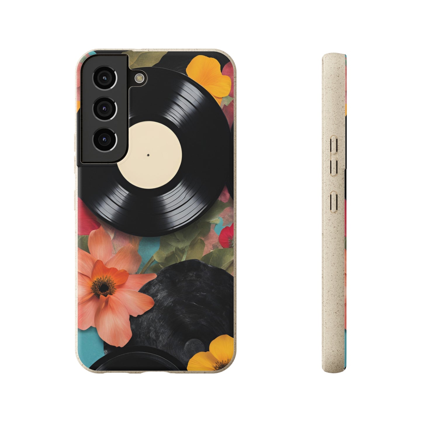 Zenova Records and Blooms Phone Case