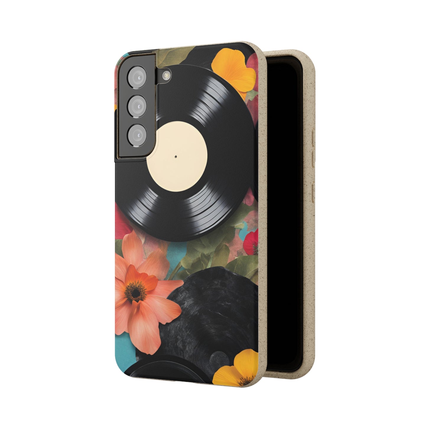 Zenova Records and Blooms Phone Case