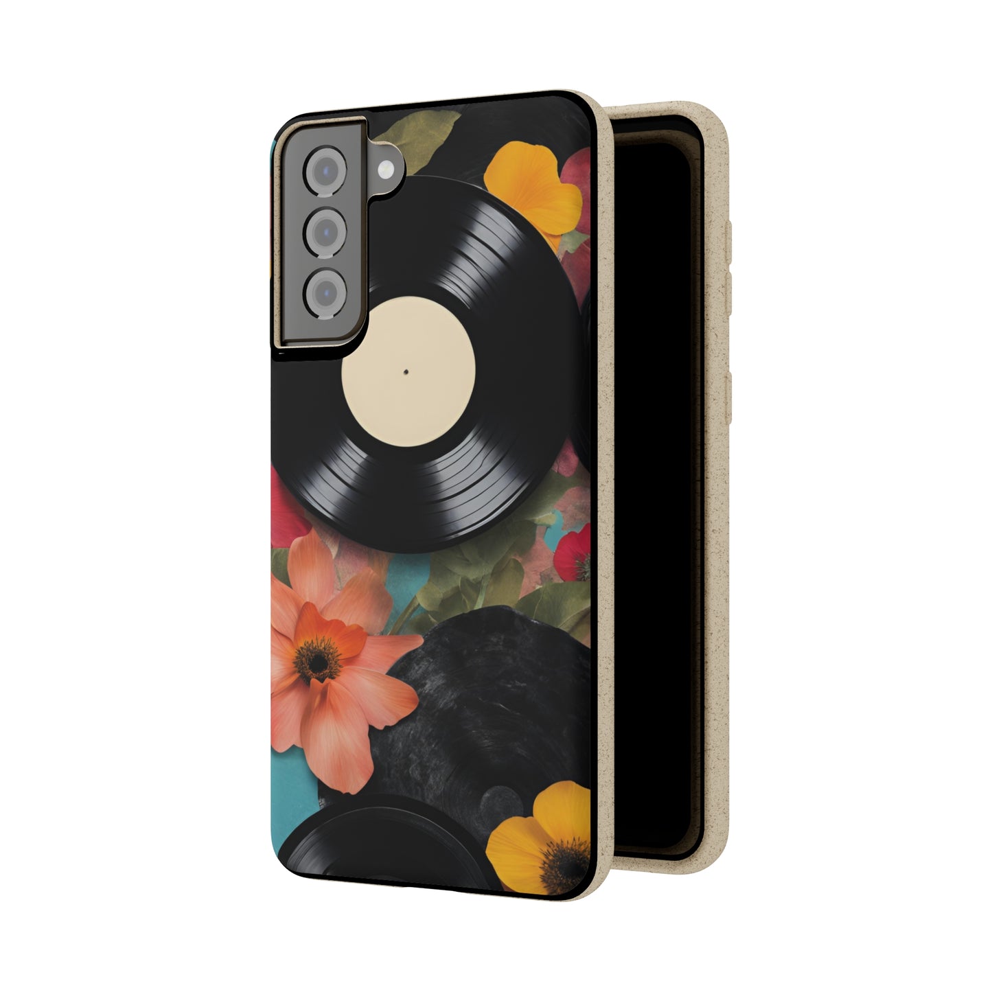 Zenova Records and Blooms Phone Case