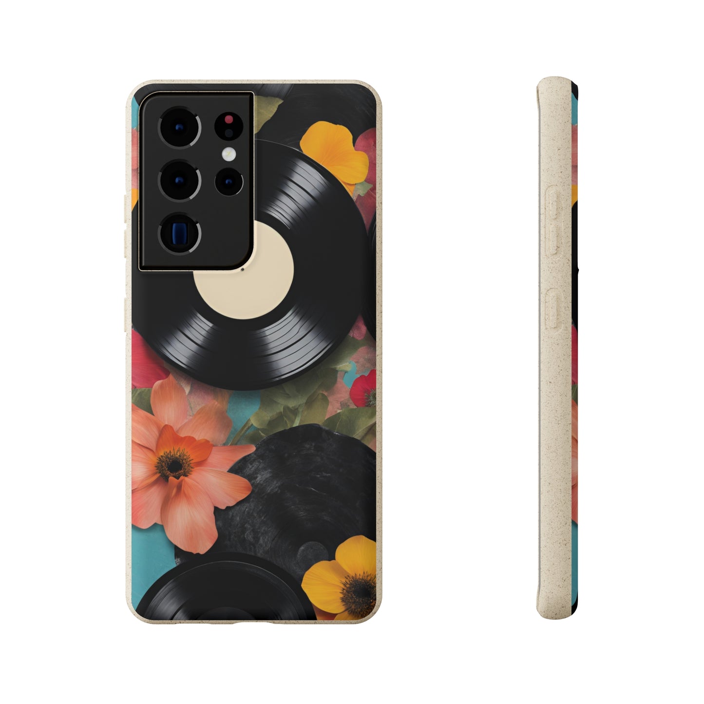 Zenova Records and Blooms Phone Case