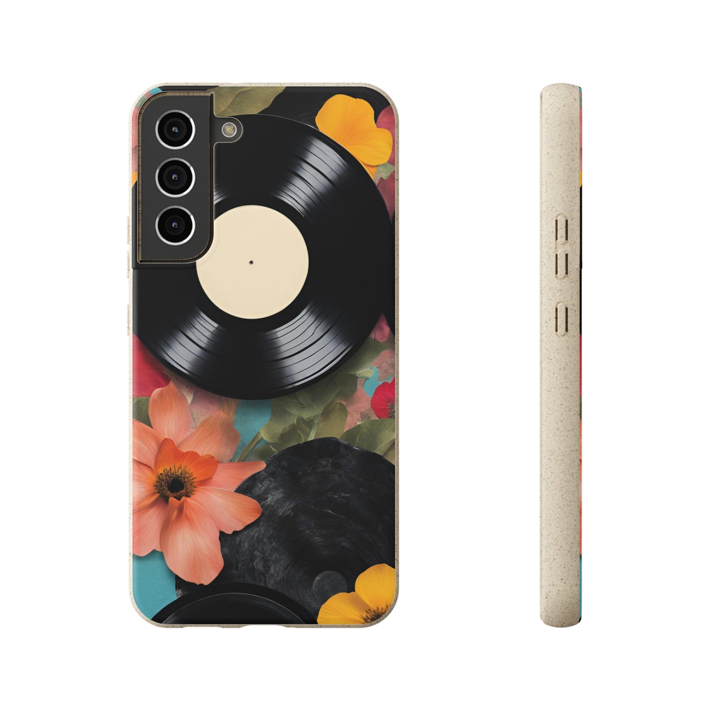 Zenova Records and Blooms Phone Case