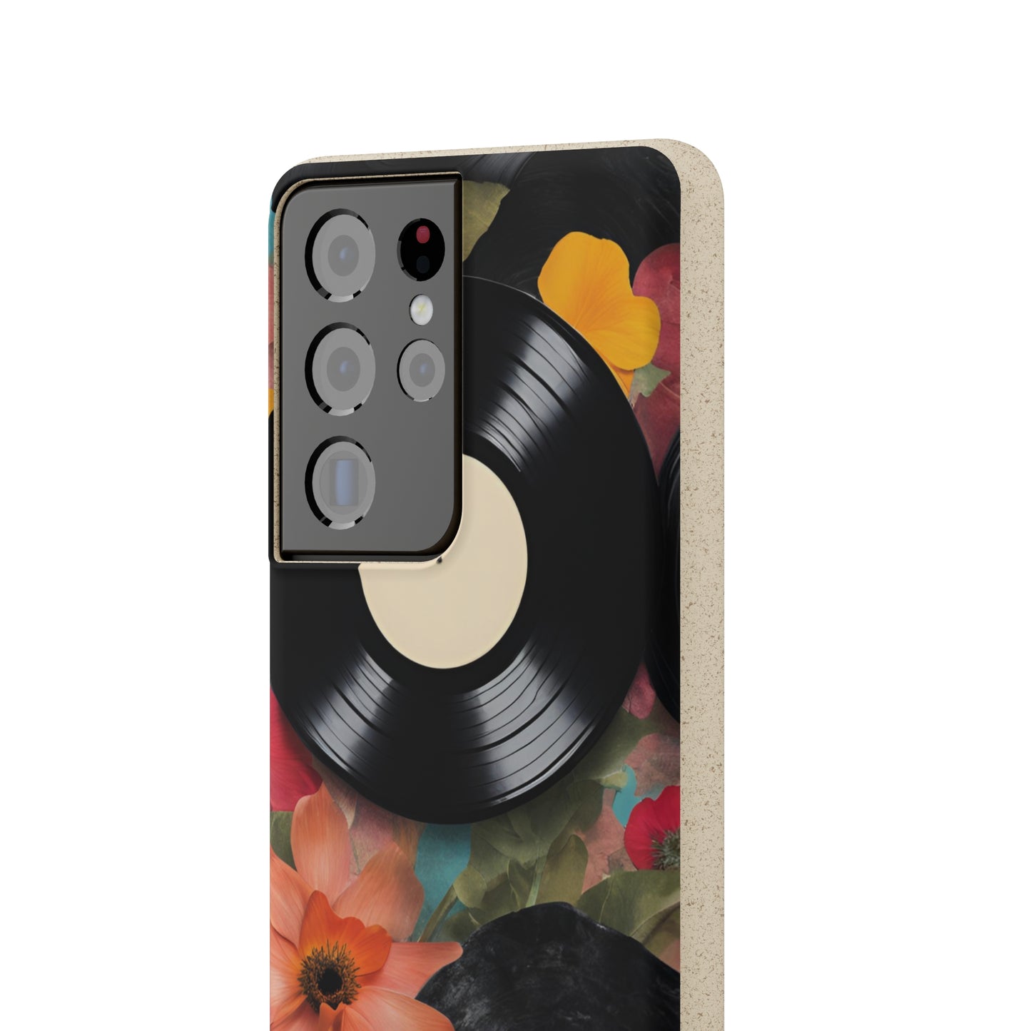 Zenova Records and Blooms Phone Case