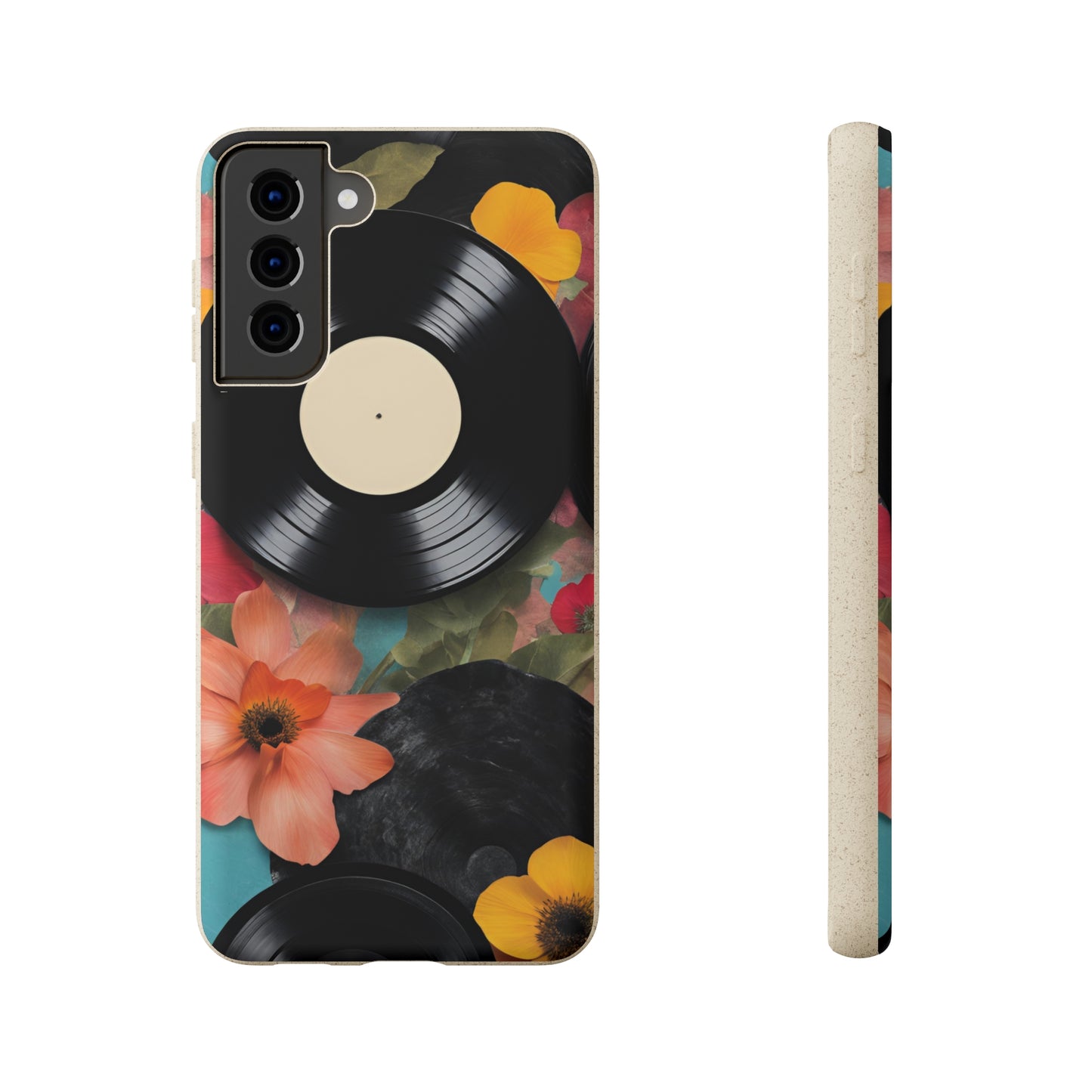 Zenova Records and Blooms Phone Case